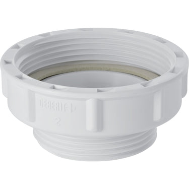 Geberit overgangsstykke med pakning 2" X 1.1/2" - 1