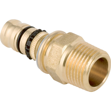 Geberit Mepla overgang med udvendigt gevind d=16 mm R=3/8" - 1