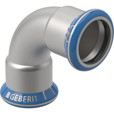 Geberit Mapress bøjning rf 90° 76,1mm muffe/muffe - 1