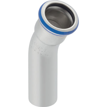 Geberit Mapress bøjning muffe/nippelippelende 30° 22mm rf - 1