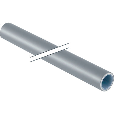 Geberit Flowfitrør ML stangvarer: d=20 mm L=5 m sølvgrå - 1