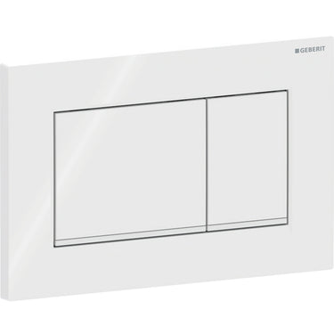 Geberit Sigma30 betjeningsplade mat Alpin-hvid - 1