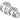 Geberit FlowFit reduktion 20 x 16 mm sort PPSU - 2