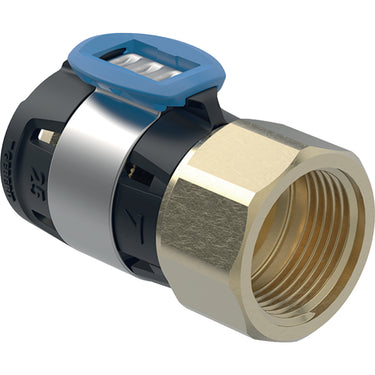 Geberit FlowFit overgang 25mmx1" mf blyfri siliciumbronze - 1
