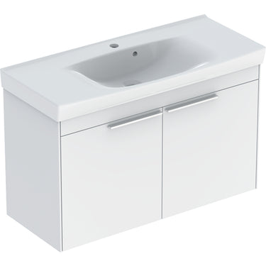 Ifö Spira Pro møbelsæt kompakt inkl. håndvask 520 x 900 x 366 mm hvid - 1