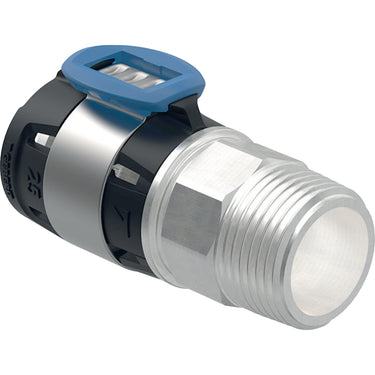 Geberit FlowFit overgang 20mmx3/4" np sort - 1