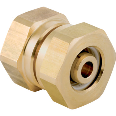 Geberit FlowFit trykprøvningsprop 40 mm messing promatforzinket - 1