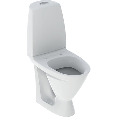Ifö Sign toilet 6872 2/4l unilås/høj hvid porcelæn - 1