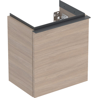 Geberit Icon vaskeskab 370 x 279 x 415 mm 1 låge eg natur højkomprimeret trelags-spånplade melamin træstruktur - 1