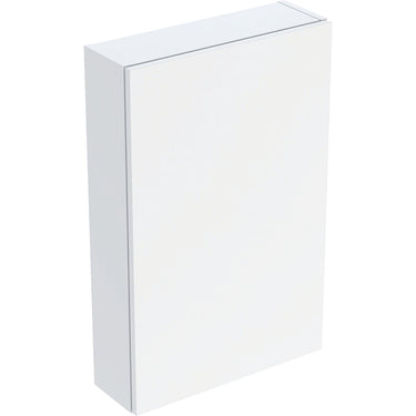 Geberit Icon overskab 450 x 150 x 700 mm 1 låge hvid højkomprimeret trelags-spånplade lakeret blankpoleret - 1