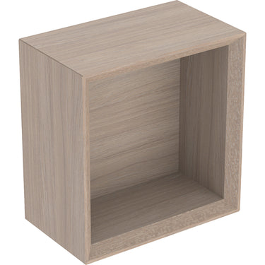 Geberit Icon vægskab 225 x 132 x 235 mm eg natur højkomprimeret trelags-spånplade melamin træstruktur - 1