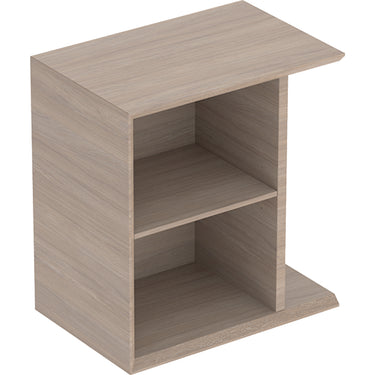 Geberit Icon sideskab 370 x 245 x 400 mm eg natur højkomprimeret trelags-spånplade melamin træstruktur - 1
