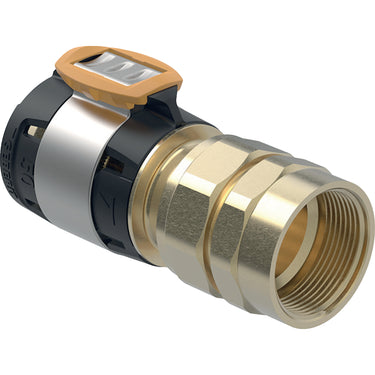 Geberit FlowFit union 63mmx2" mf blyfri siliciumbronze - 1