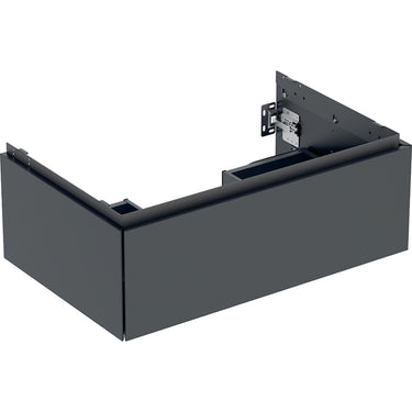 Geberit ONE underskab t/håndvask én skuffe 750 x 266 x 470 mm sort mat - 1