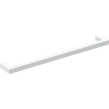 Ifö bøjlegreb t/møbel 201 x 9 x 28 mm hvid metal - 1