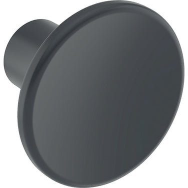 Ifö knopgreb t/møbel Ø28 x 19 mm sort træ - 1