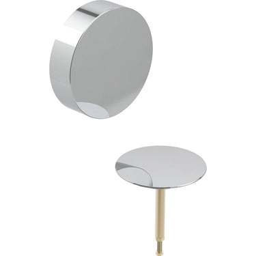 Geberit slutmontagesæt d52 t/excenter-garniture blankforkromet - 1