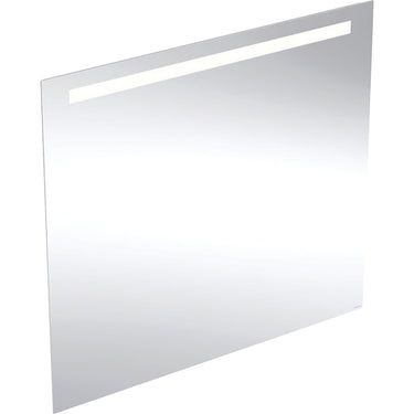 Geberit Option Basic Square spejl med lys 100 x 90 cm aluminium - 1