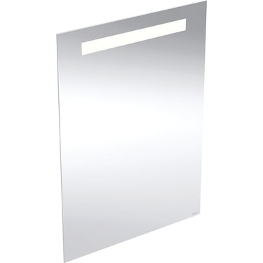 Geberit Option Basic Square spejl med lys 50 x 70 cm aluminium - 1