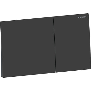 Geberit Sigma70 betjeningsplade mat sort - 1