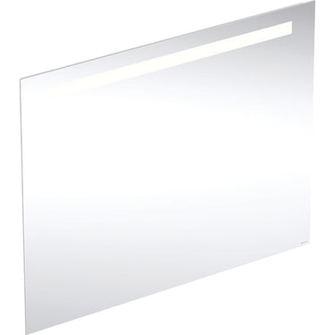 Geberit Option Basic Square spejl med lys 90 x 70 cm aluminium - 1