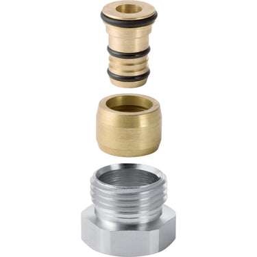 Geberit Mepla union med udvendigt gevind d=16 mm 641.513.00.1 - 1