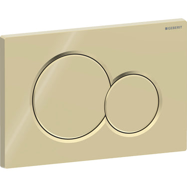 Geberit betjeningsplade Sigma01 messing - 1