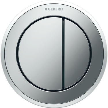 Geberit Omega10 betjeningsplade til møbel mat/krom - 1