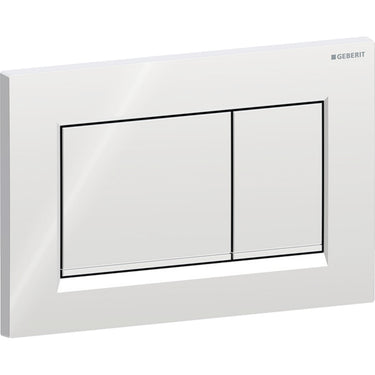Geberit Sigma30 betjeningsplade krom/matkr - 1
