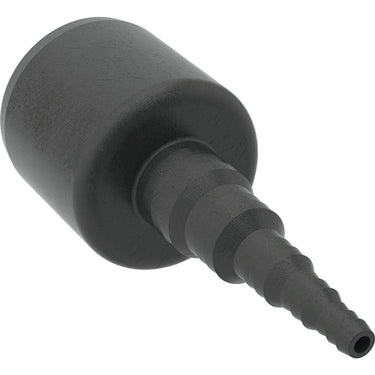 Geberit adapter 50 x 123 mm sort PE-HD - 1
