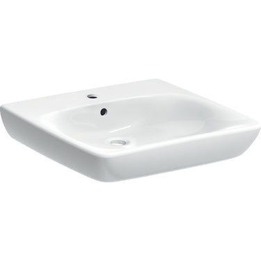 Geberit Renova Comfort håndvask hh midt hvid sanitærkeramik KeraTect - 1
