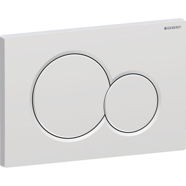 Geberit Sigma01 betjeningsplade mat/krom - 1