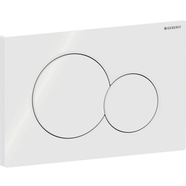 Geberit Sigma01 betjeningsplade Alpinhvid - 1