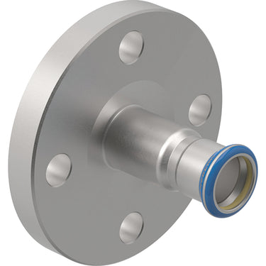 Geberit Mapress flange rf PN 10/16 m/ pressemuffe (gas) d=35mm DN=32 - 1