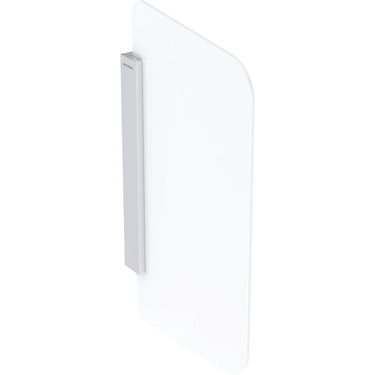 Geberit skillevæg t/urinal hvid glas - 1