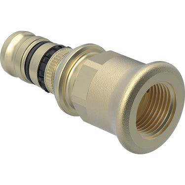 Geberit Mepla overgang med indvendigt gevind d=16 mm Rp=3/8" - 1