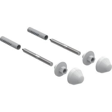 Geberit Aller fastgørelse t/urinal hvid - 1