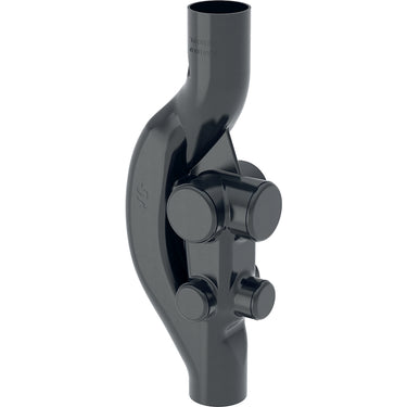 Geberit PEH Sovent blandeblok 110/75mm 6tilsl.steder Sort PEH - 1
