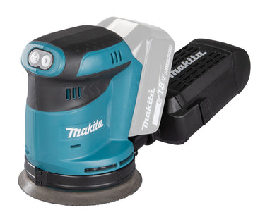 Makita 18V Excentersliber 125mm LI-ION solo - DBO180Z - 1