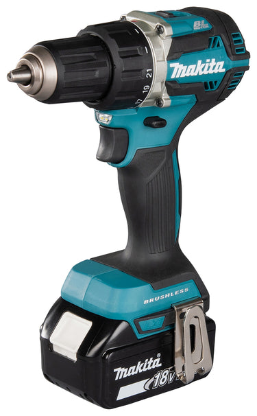 Makita 18V Bore-/Skruemask DDF484T kulfri 1x5,0Ah - 1