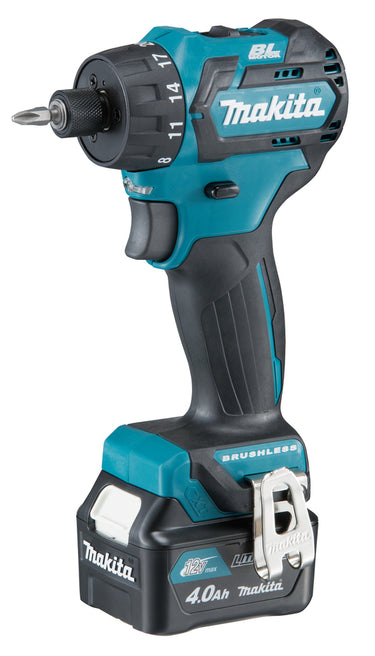 Makita 12V Bore-/Skruemaskine DF032DSMJ 2x4,0Ah - 1