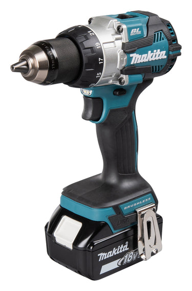 Makita 18V Slagboremaskine DHP489RTJ 2x5,0Ah - 1