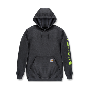 Carhartt Heather K288 Hættetrøje Logo carbon heather str XS - 1