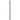 Herning stolpe 2,5m Ø60 sort - 2