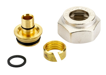 Danfoss klemringsfitting 3/4X16 alupex - 1
