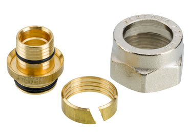 Danfoss klemringsfitting 3/4X20 pex - 1