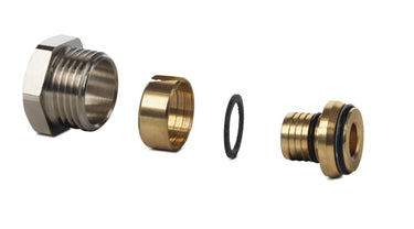 Danfoss klemringsfitting 1/2X16 alupex - 1