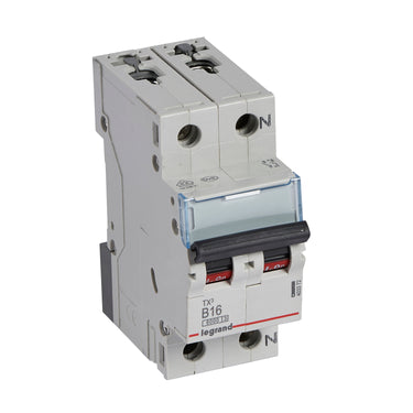 TX³ MCB automatsikring B16 1pol+nul 2M 6000/6KA - 1