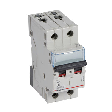 TX³ MCB automatsikring B1 2pol 2M 6000/6KA - 1