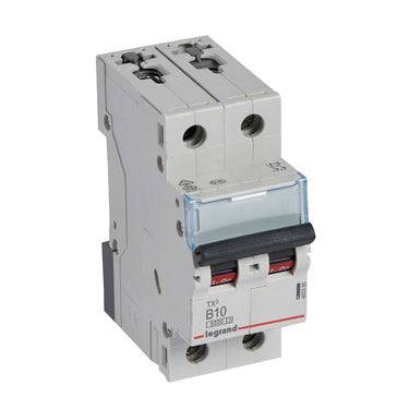 TX³ MCB automatsikring B10 2pol 2M 6000/6KA - 1